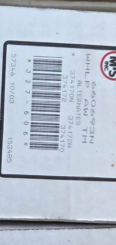 Whirlpool 660693N Washer Timer Switch - New