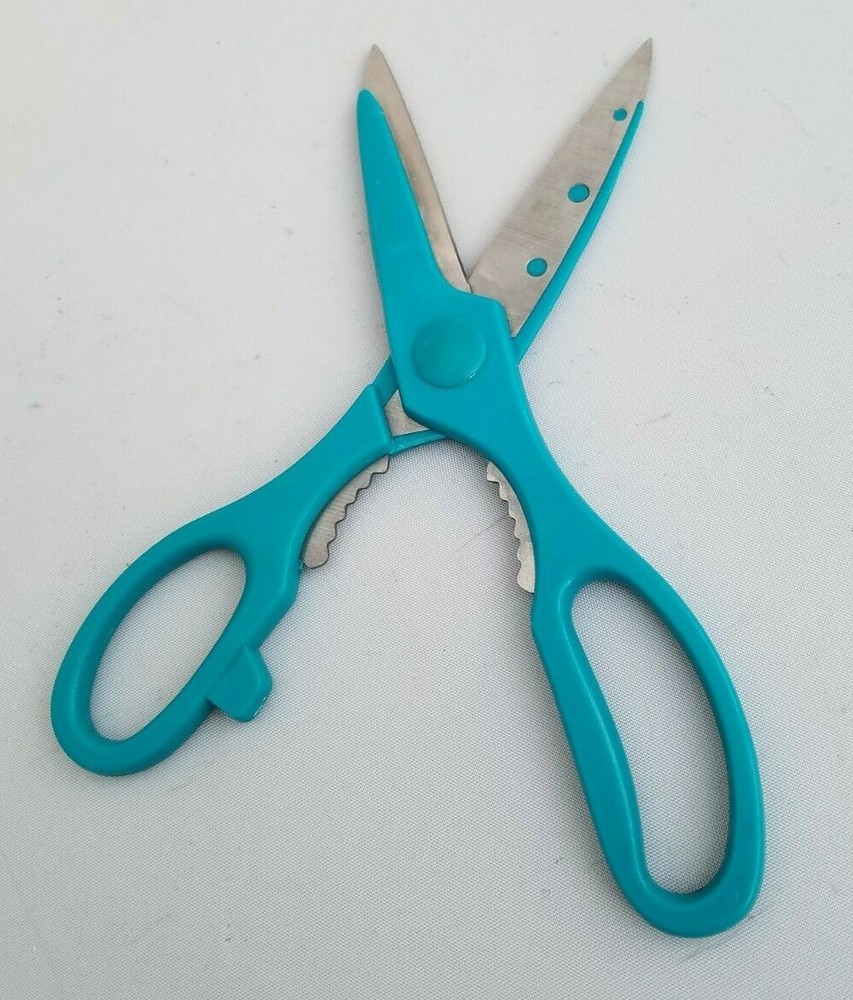 Ginsu Poultry Shears - Ocean Teal