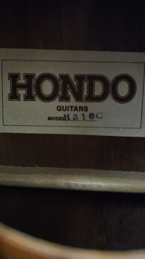 hondo fancy classical guitar model H310C