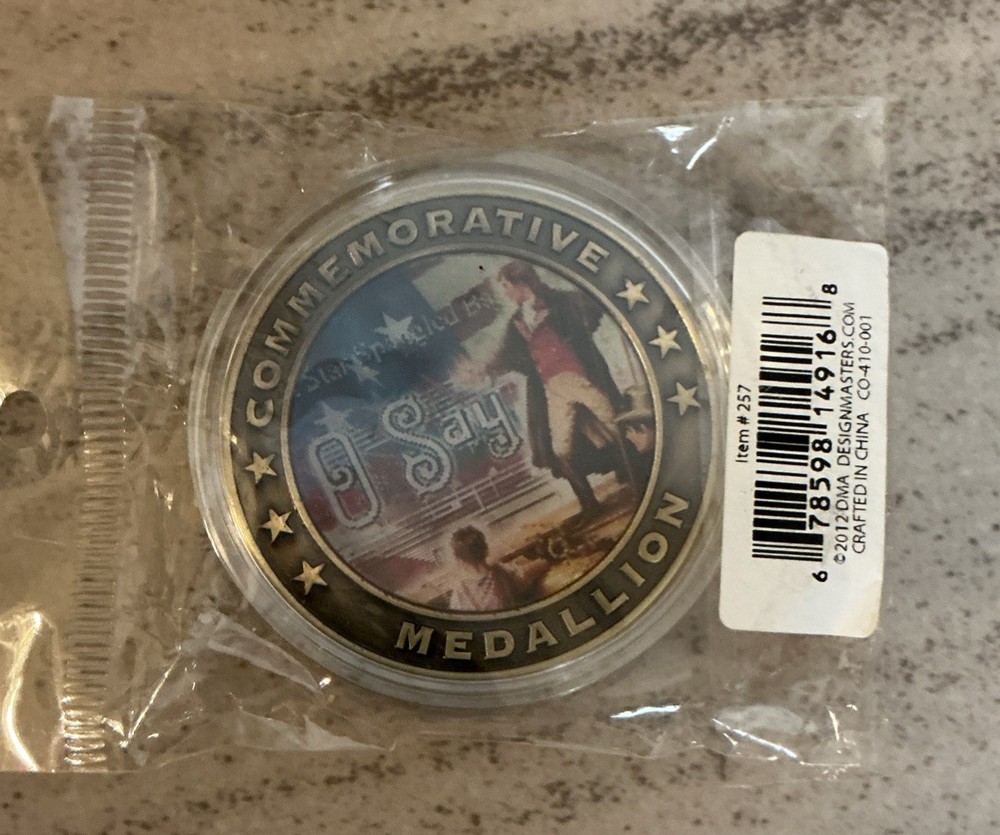Francis Scott Key Commemorative Medallion in Original Packaging