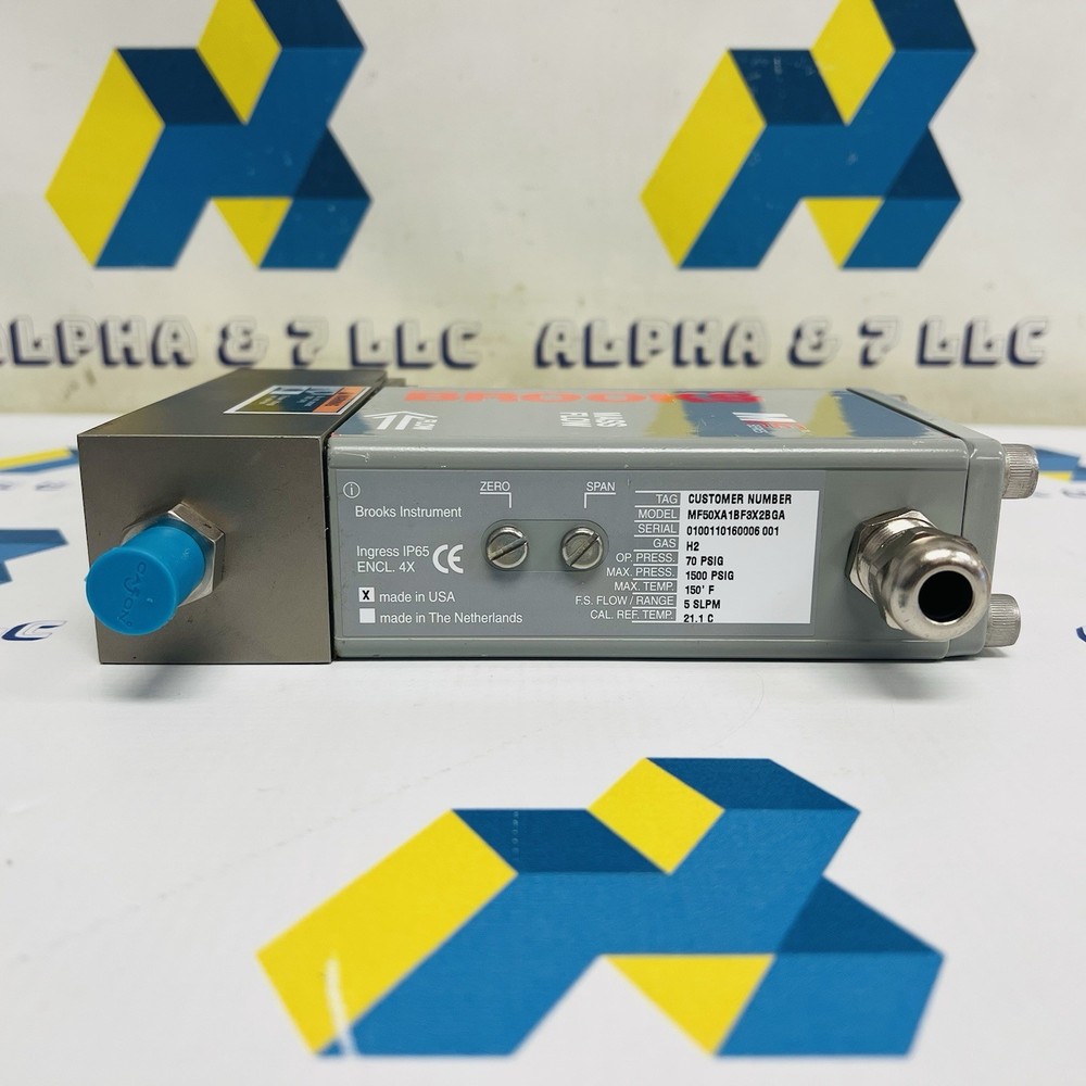 Brooks MF50XA1BF3X2BGA MFseries Mass Flow Controller