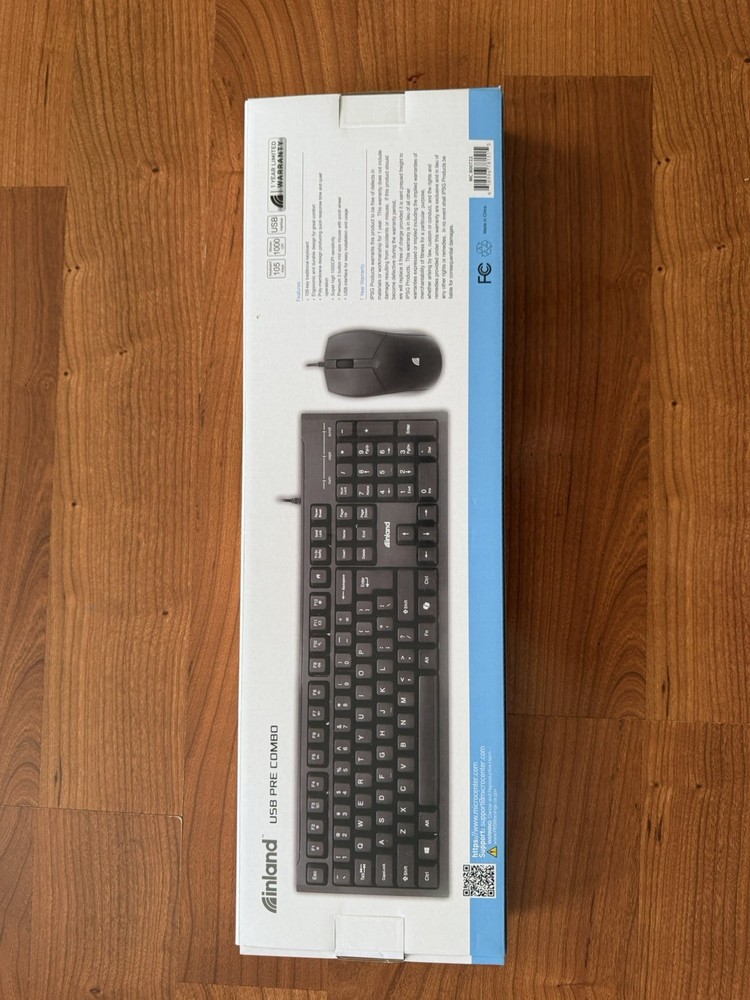 MicroCnter Inland USB Pre Combo IC210 Keyboard - New