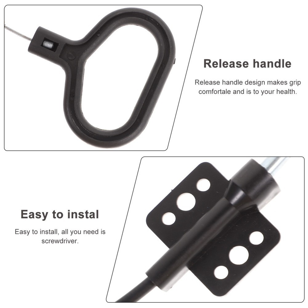 2pcs D- Recliner Release Cable Recliner Relax Pull Handles Replacement