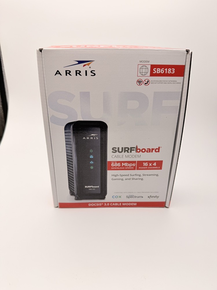 Arris Surfboard SB6183 Cable Modem VG