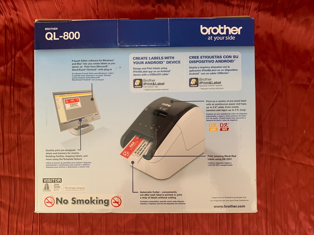 *NEW* Brother QL-800 High-Speed Professional Label Printer