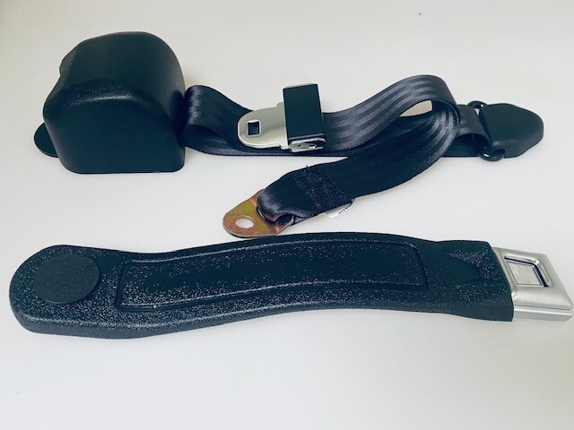 3 POINT SHOULDER HARNESS RETRACTABLE LAP BELT #1808