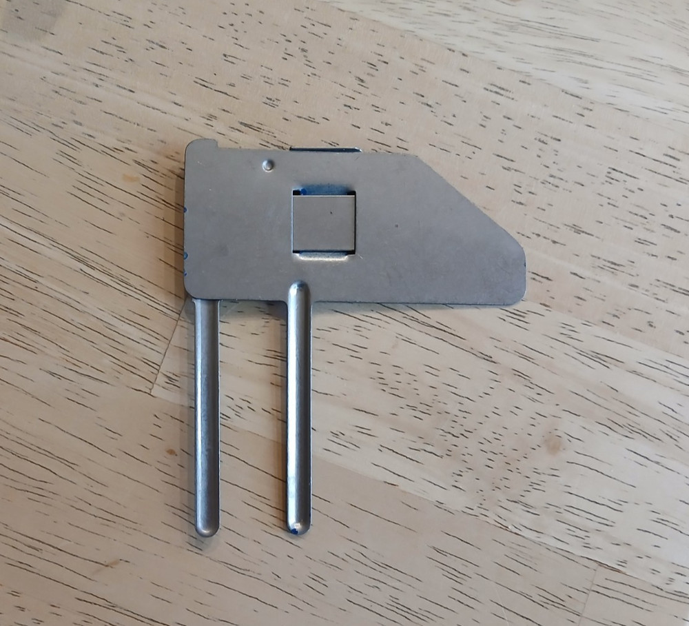 Vintage Clinton Pleat-Maker & Dritz Bound Buttonhole Maker Sewing Attachments