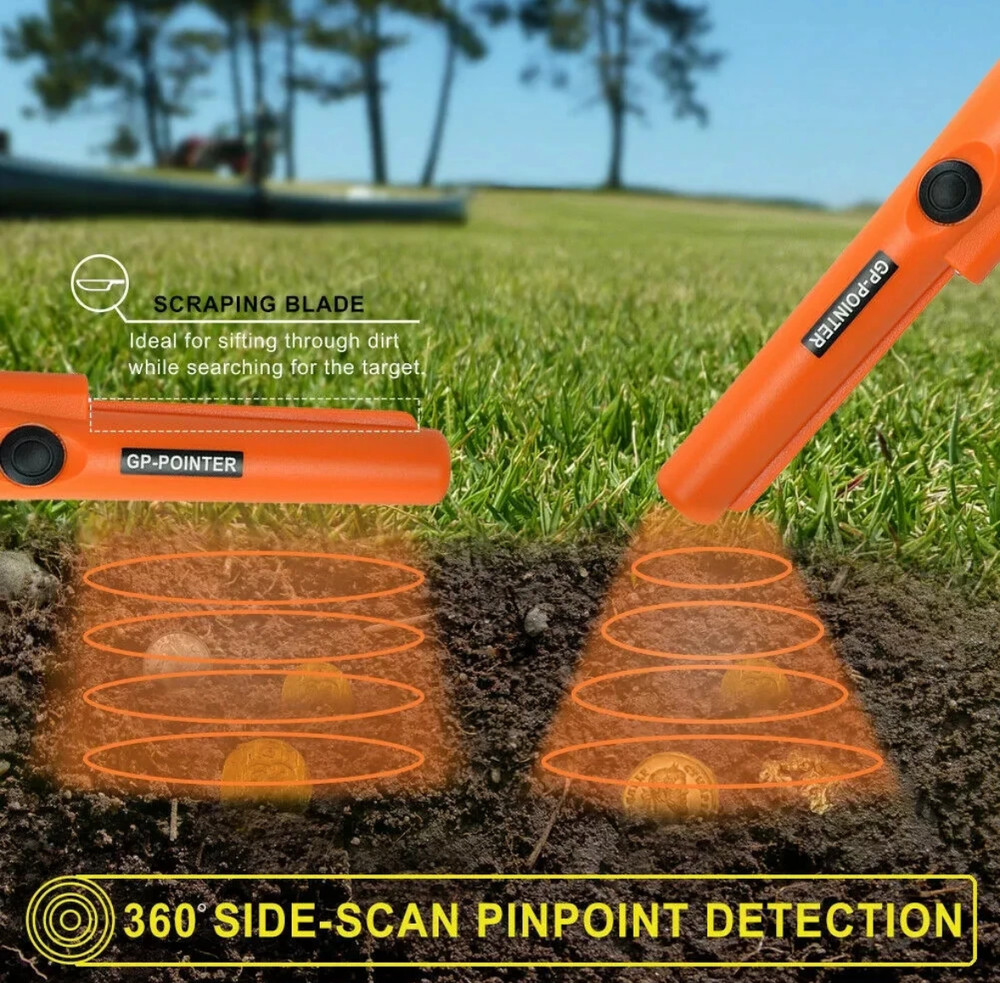 Metal Detector Handheld Pro Pinpointer Pointer Probe Waterproof Sensitive Tester
