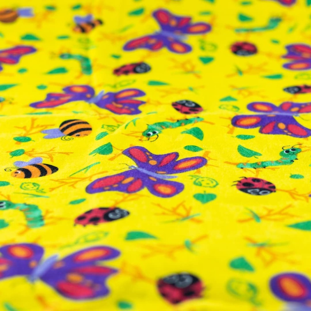 Sheets - Full Nap Mat Washable Cover - Bug Buddies - Regular, 47" x 22", Grea...