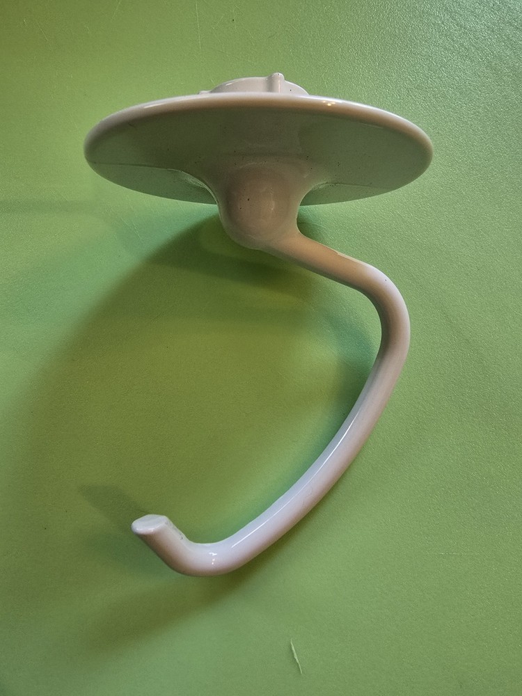 Kitchen Aid Classic Dough Hook White Mixer Replacement Part