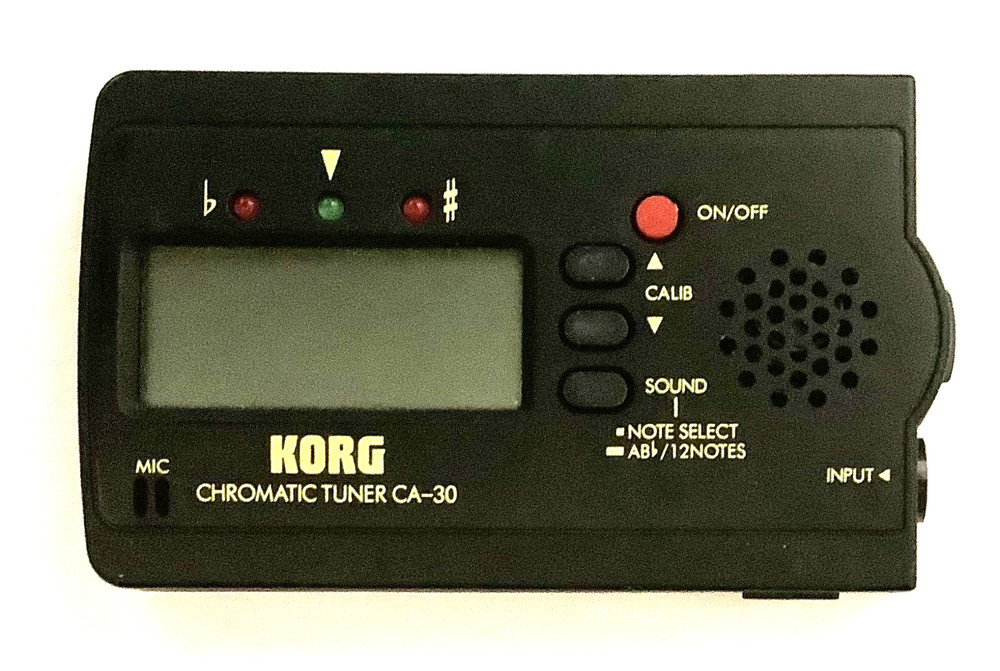 KORG Chromatic Tuner CA-30 - Tested / Working - Includes Box + Instructions