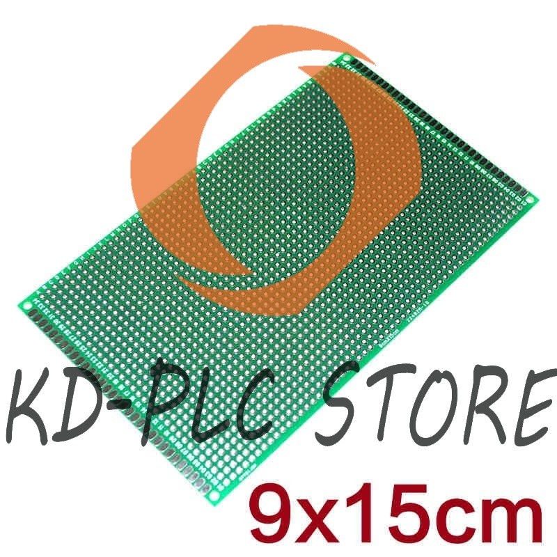 2PCS 9x15cm Double Side Board DIY Prototype Paper PCB 1.6mm