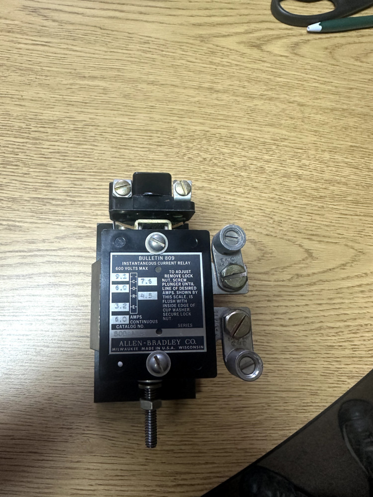 Allen Bradley Relay 809-A04E