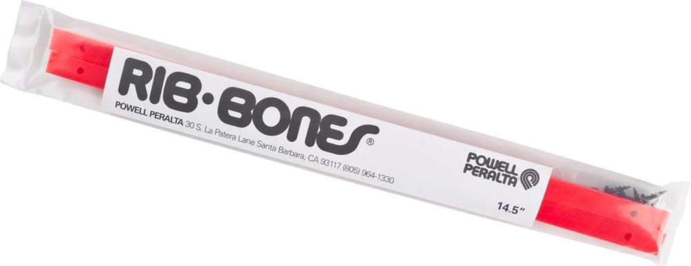 Powell Peralta Red Rib Bones Skateboard Rails
