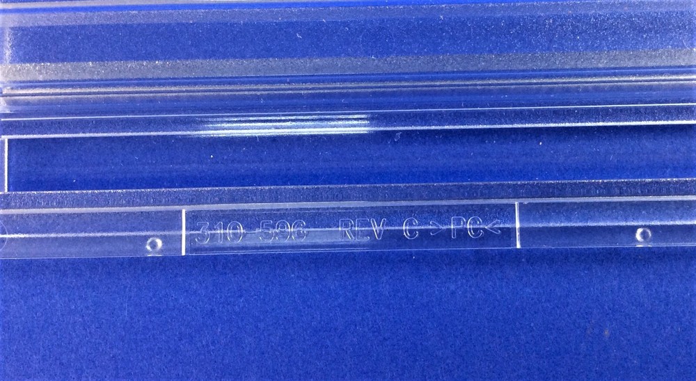Telequip Coin Canister Front Plastic Panel PN: 310-596P - NIB