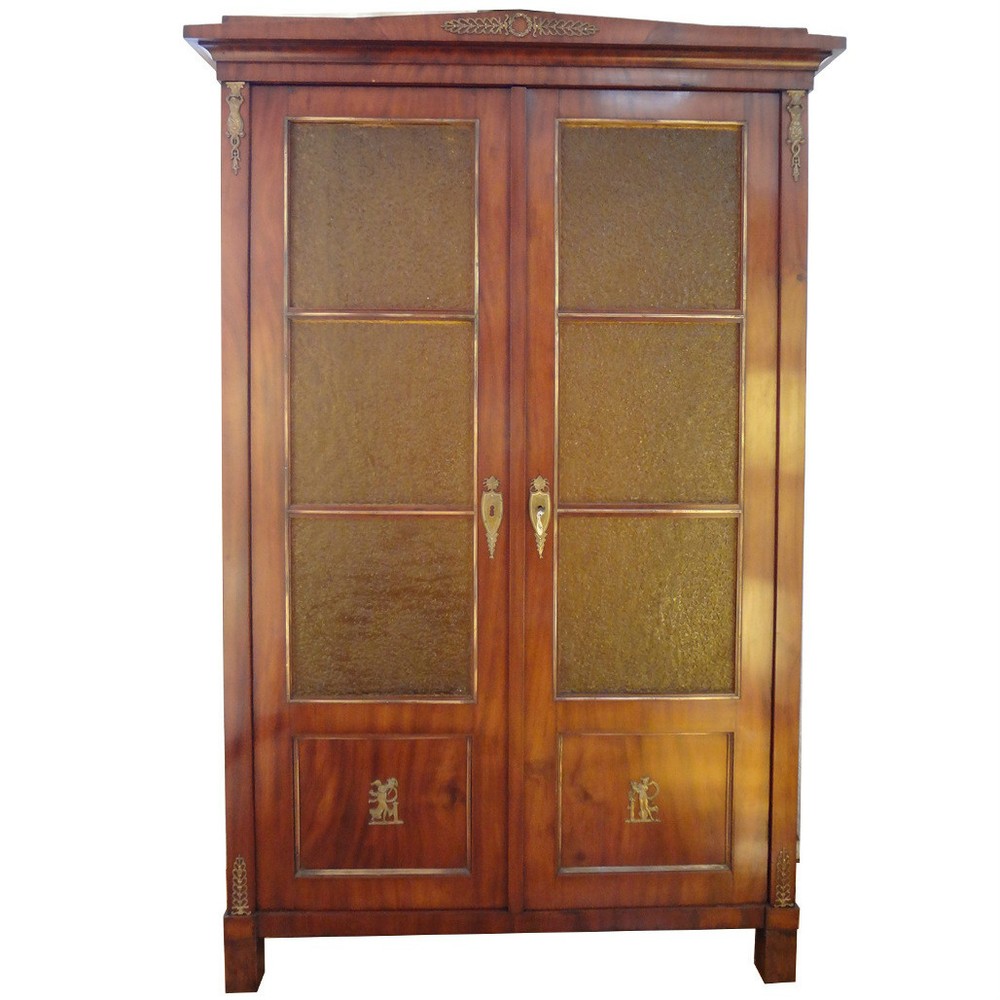 Biedermeier Showcase Bookcase