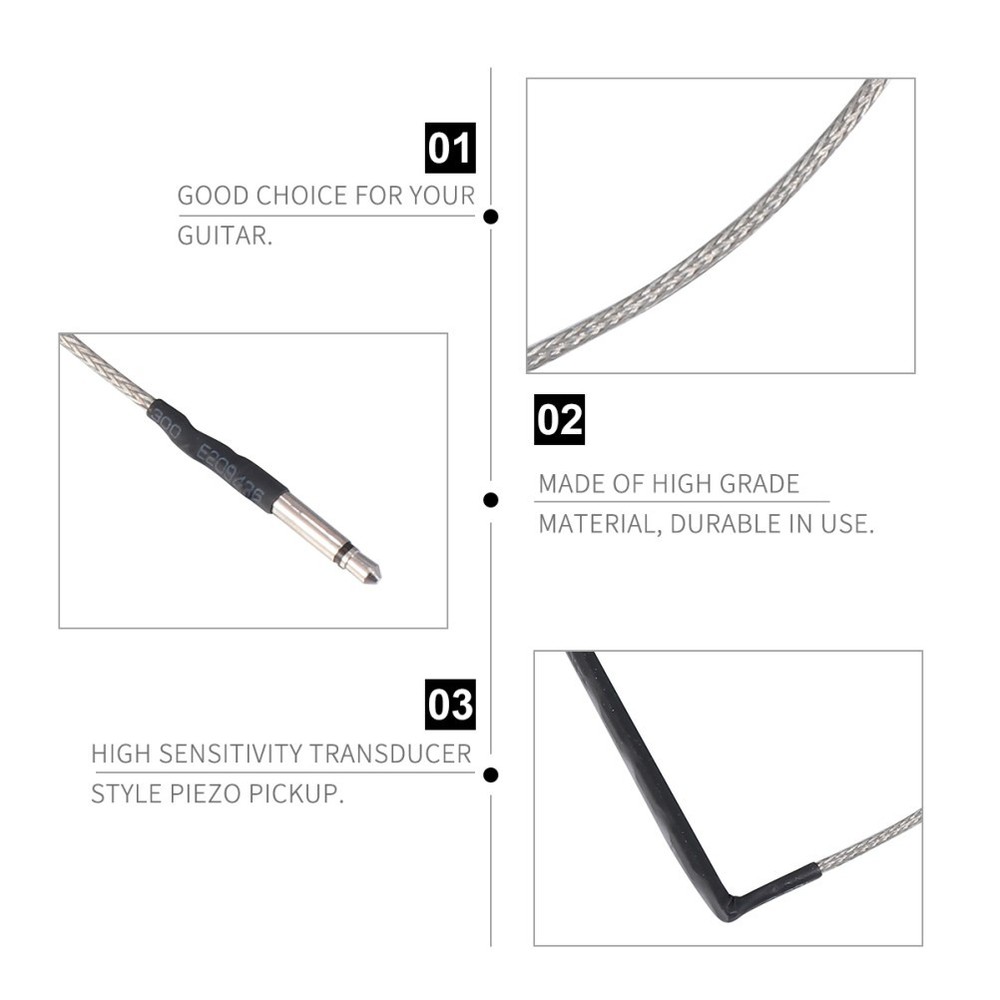 Guitar Pickup Stick Undersaddle Classical Acoustic Pickups Ceramic