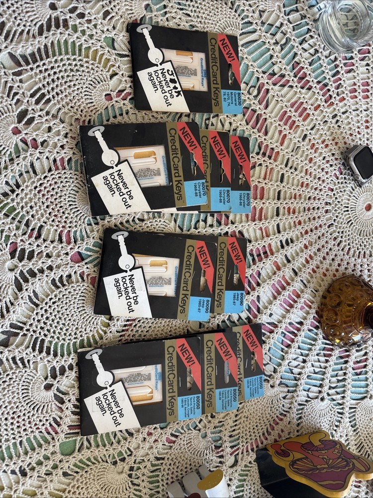 Credit Card Keys