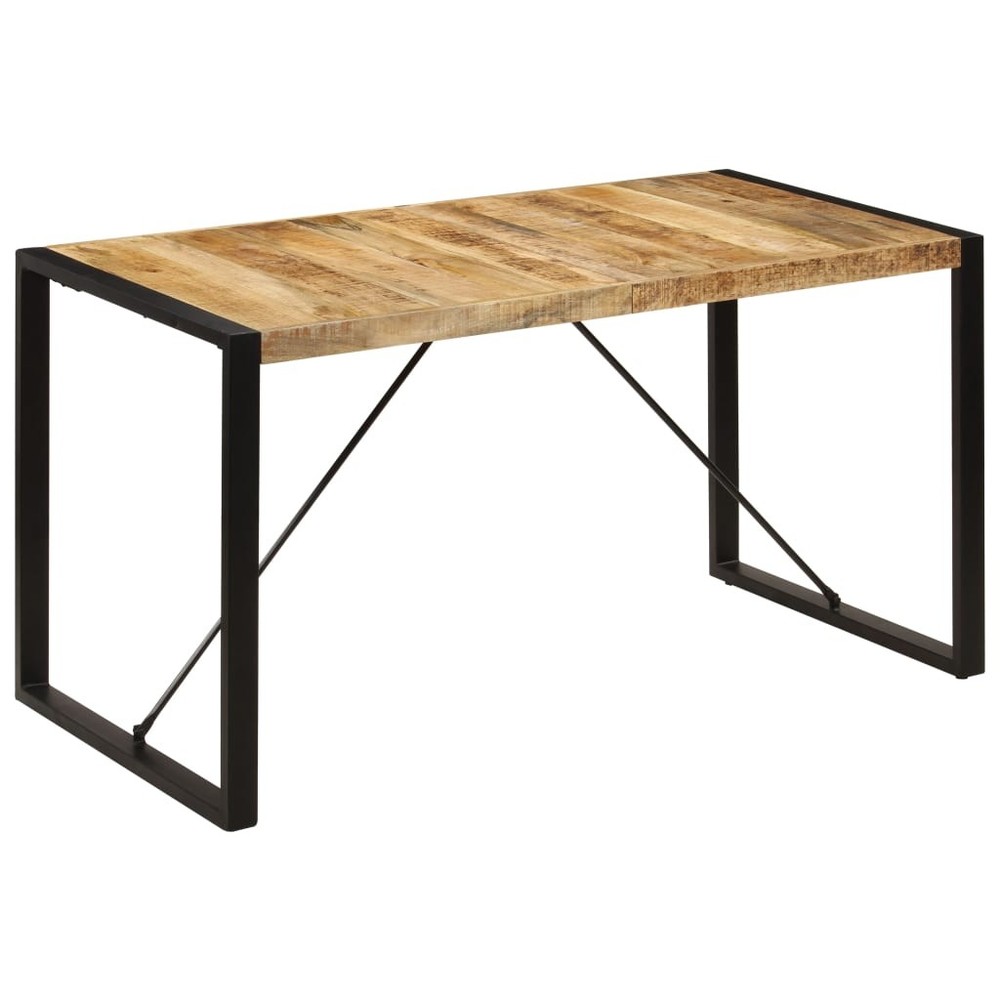 Dining Table Kitchen Table Dining Room Dinner Table Solid Mango Wood vidaXL