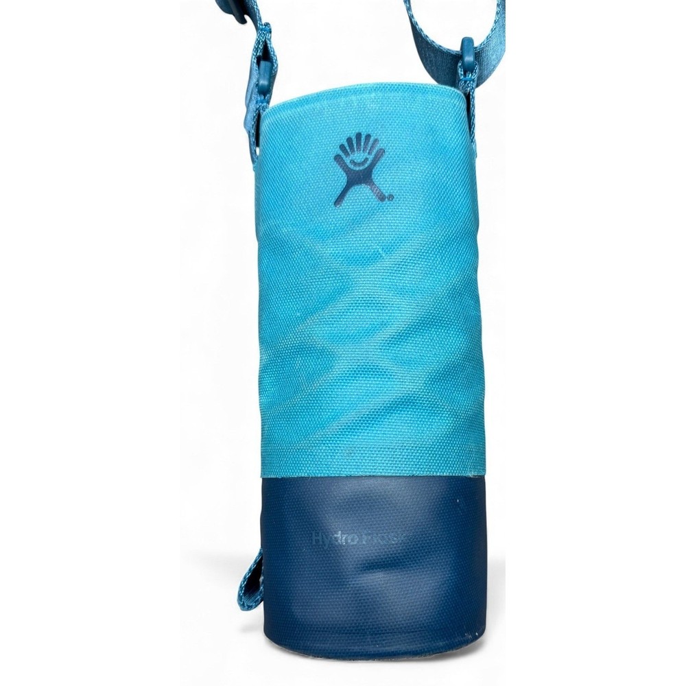 Hydro Flask Packable Small Bottle Sling Bag Blue Adjustable Strap Hiking Outdoor