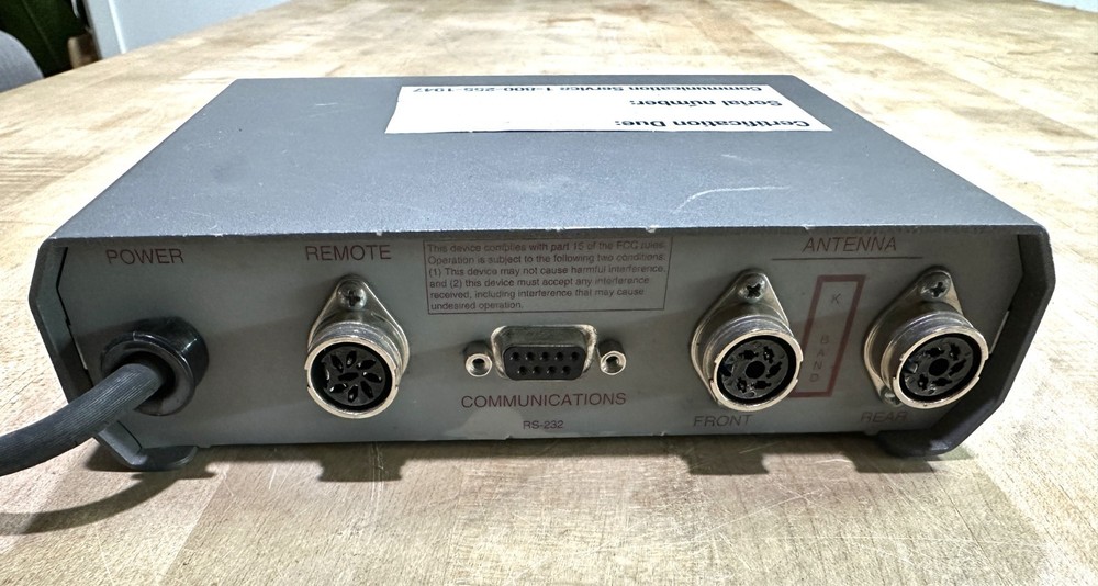 MPH Python II 2 K-Band Mobile Radar Control Unit w/ Hand-Held Remote & Cables