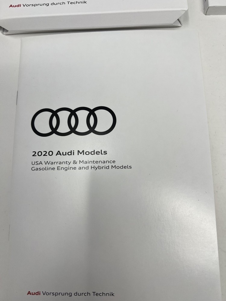 2020 Audi Q3 Owners Manual OEM Complete Set