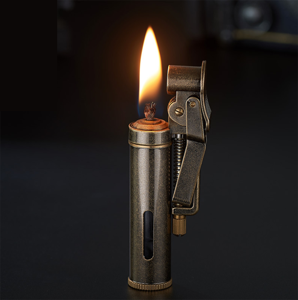 (Without Kerosene) Vintage Kerosene Lighters Cigarette Lighter, Classical Design