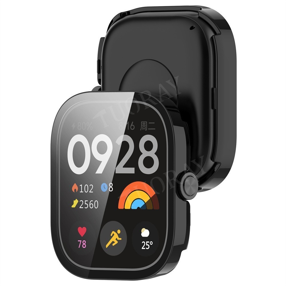 Tempered Glass Case For Redmi Watch 4 Screen Protector Cover Replacement Shell