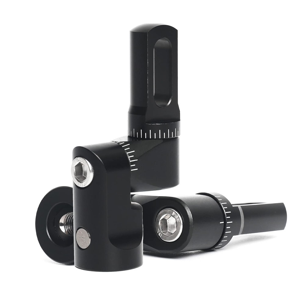 Single Side Adjustable V-Bar Mount Bow Stabilizer Quick Disconnect Rod for