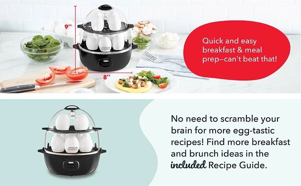 Dash Ultimate Deluxe Egg Cooker with Egg Bite Trays