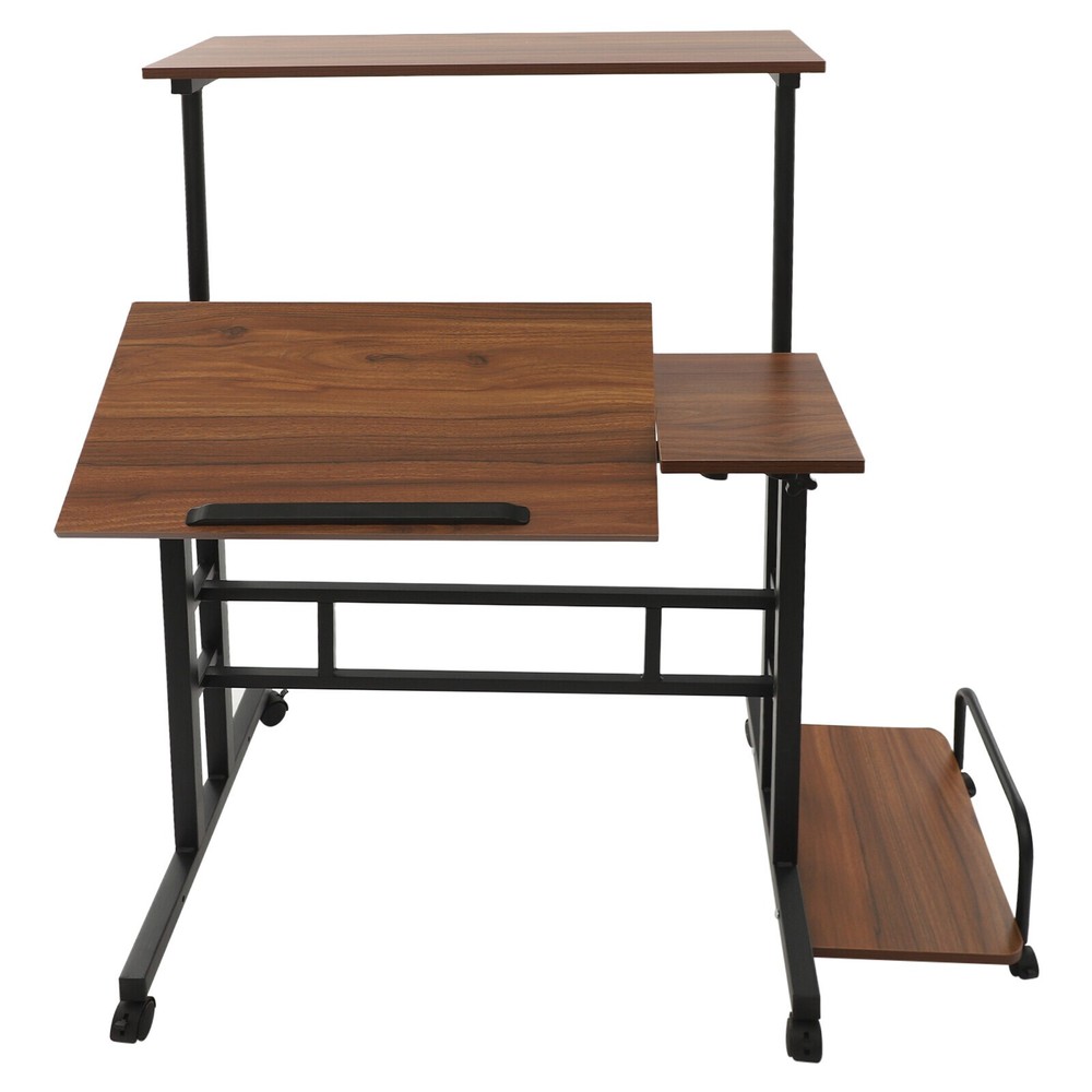 Multi Functional Foldable Desk, Modern Computer Desk, Adjustable Computer Table