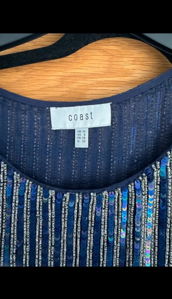 Coast Navy 2 Piece Womens Medium