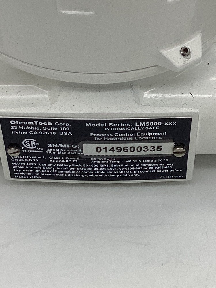 Oleumtech LM5000-WDG-QC Digital Level Transmitter