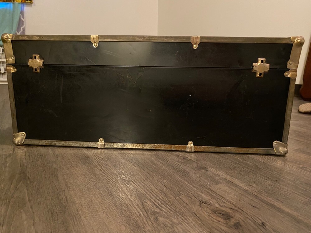 vintage streamer trunk