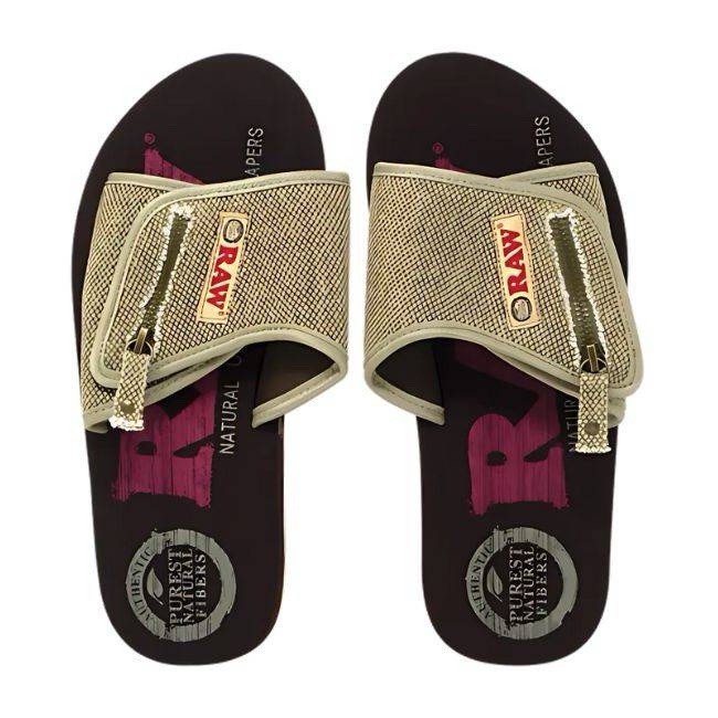 RAW X Rolling Papers Slide Sandals | Men | Size 10