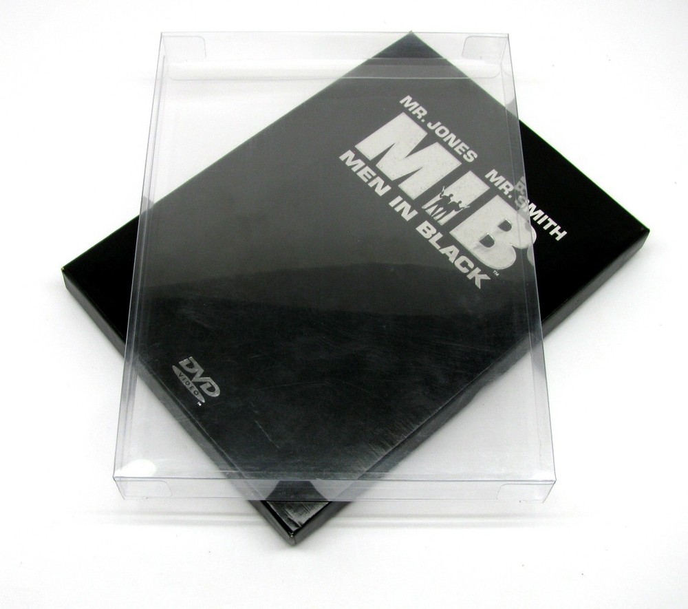 50x DVD OVERSIZED BOX SET (SIZE DVO I) - CLEAR PLASTIC PROTECTIVE BOX PROTECTOR