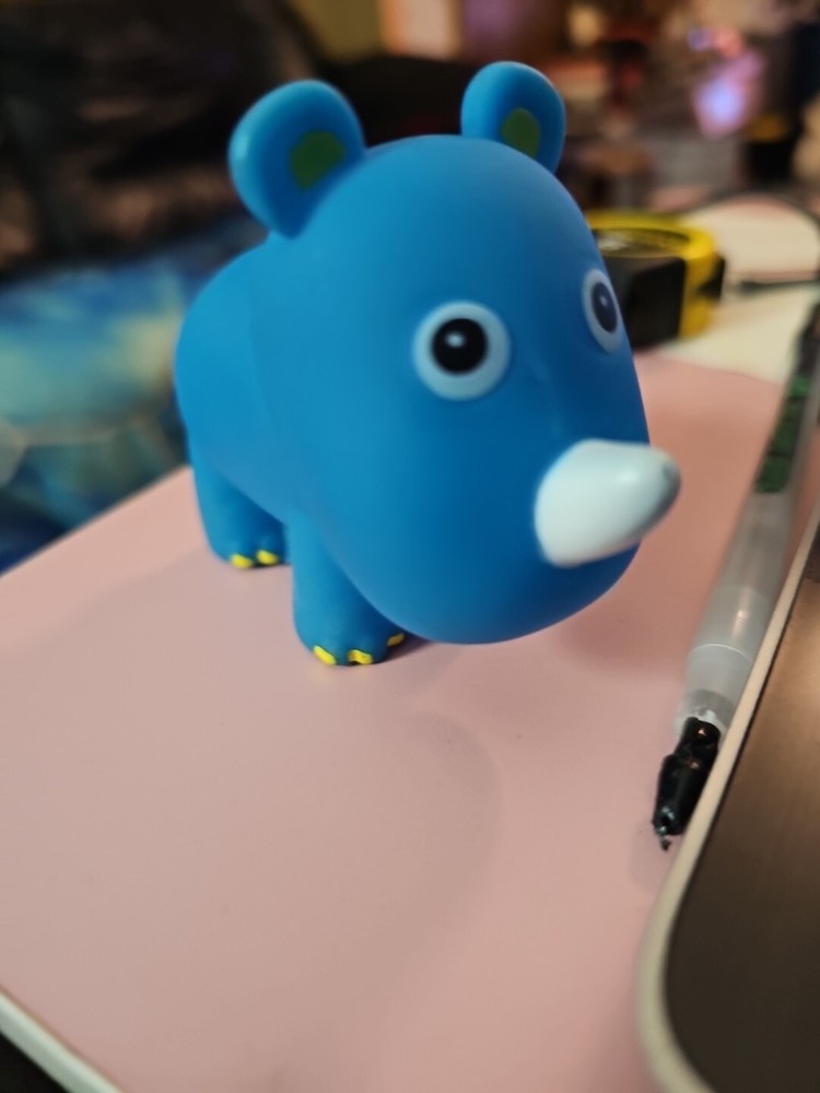 Dpark Create Softer Plastic Blue Rhino