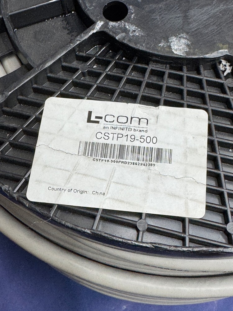 500 ft Spool L-Com CSTP19 Shielded 19 Twisted Pair Data Computer Cable 26 AWG