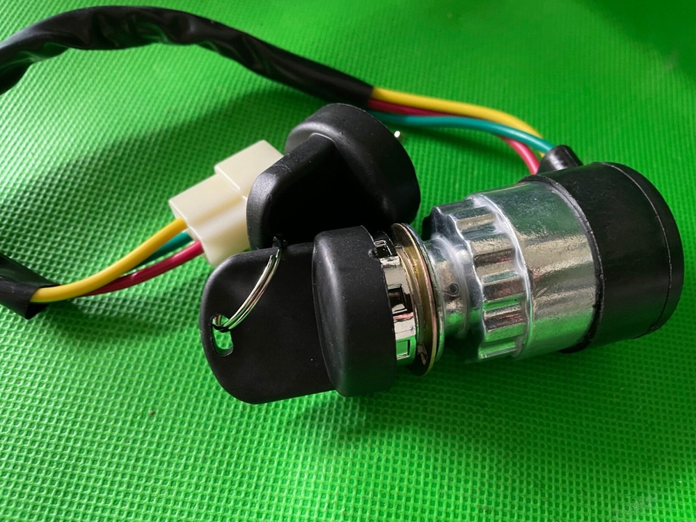 IGNITION KEY SWITCH 3 WIRE QUADZILLA PGO BUGRIDER BR250 BUGGY