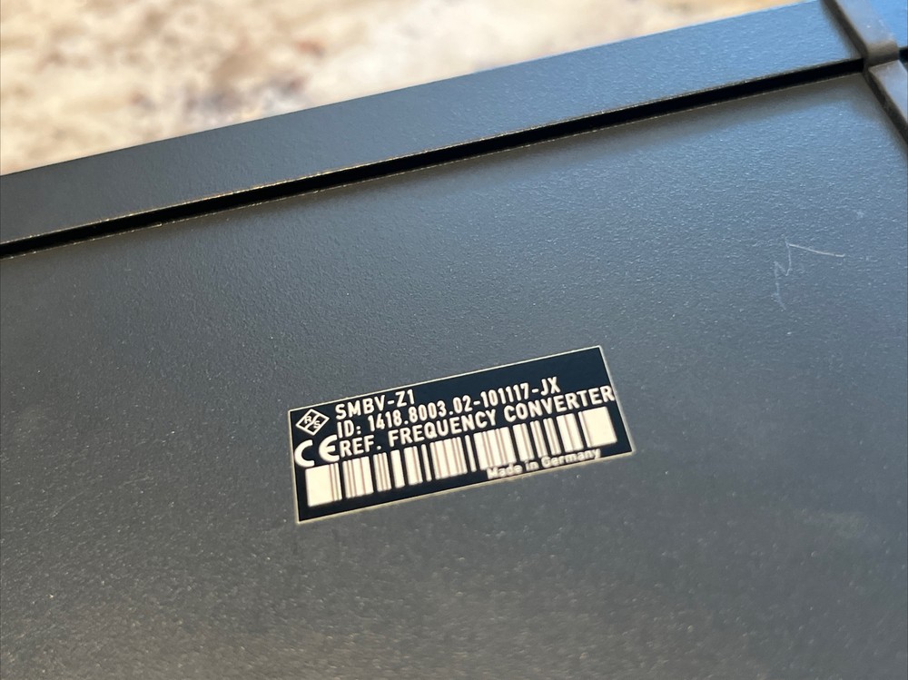 Rohde & Schwarz SMBN-Z1 Reference Frequency Converter