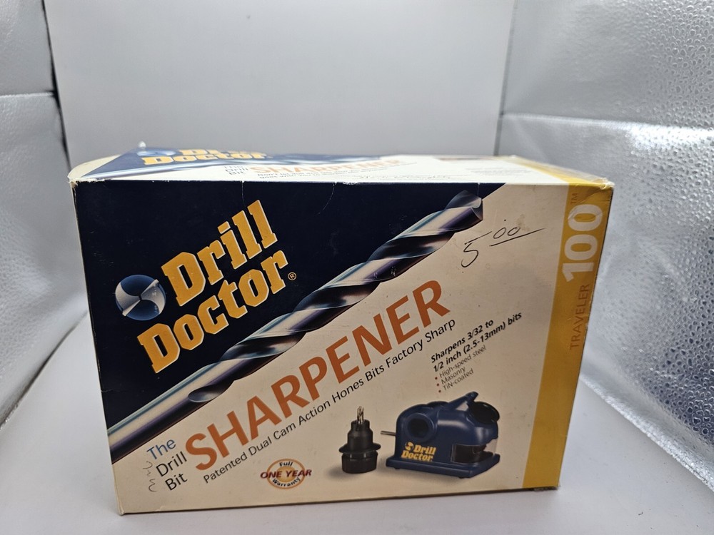 Drill Doctor - Drill Bit Sharpener Powered by drill (not included)