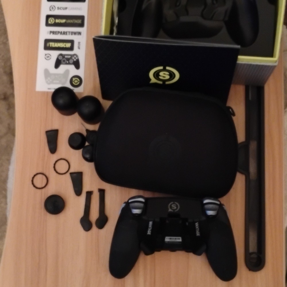 SCUF Vantage Controller Bundle with Carrying Case, Thumbsticks, Stickers, Tools