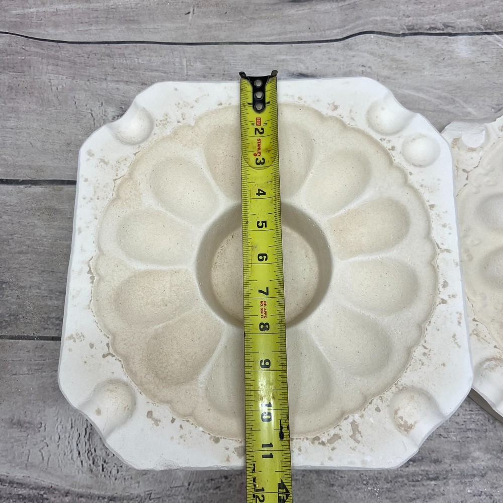 Ceramic Slip Casting Mold Egg Plate #644