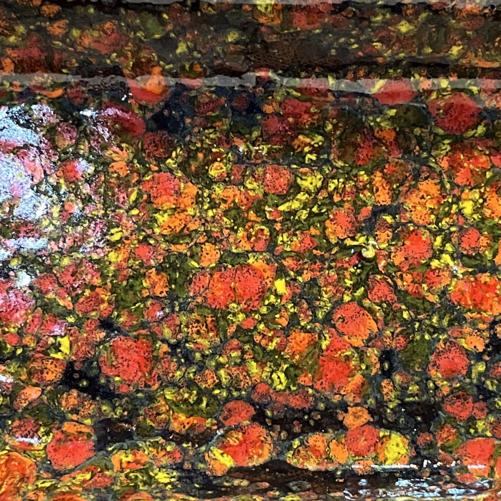 Multicolored Potter Dish 9”X5.25”