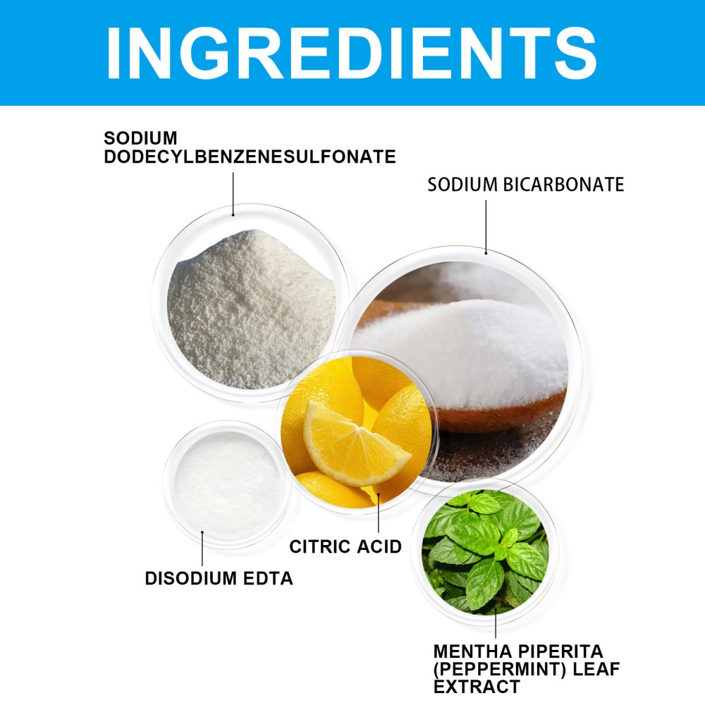 Derusting Cleaning Effervescent Tablets Multi-effect