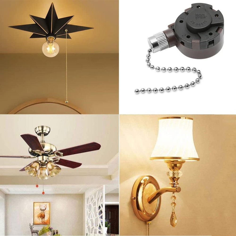 Ceiling Fan Switch Zing Ear Ze268s5 4 Speed 5 Wire Switch Ceiling Fan Light Repl