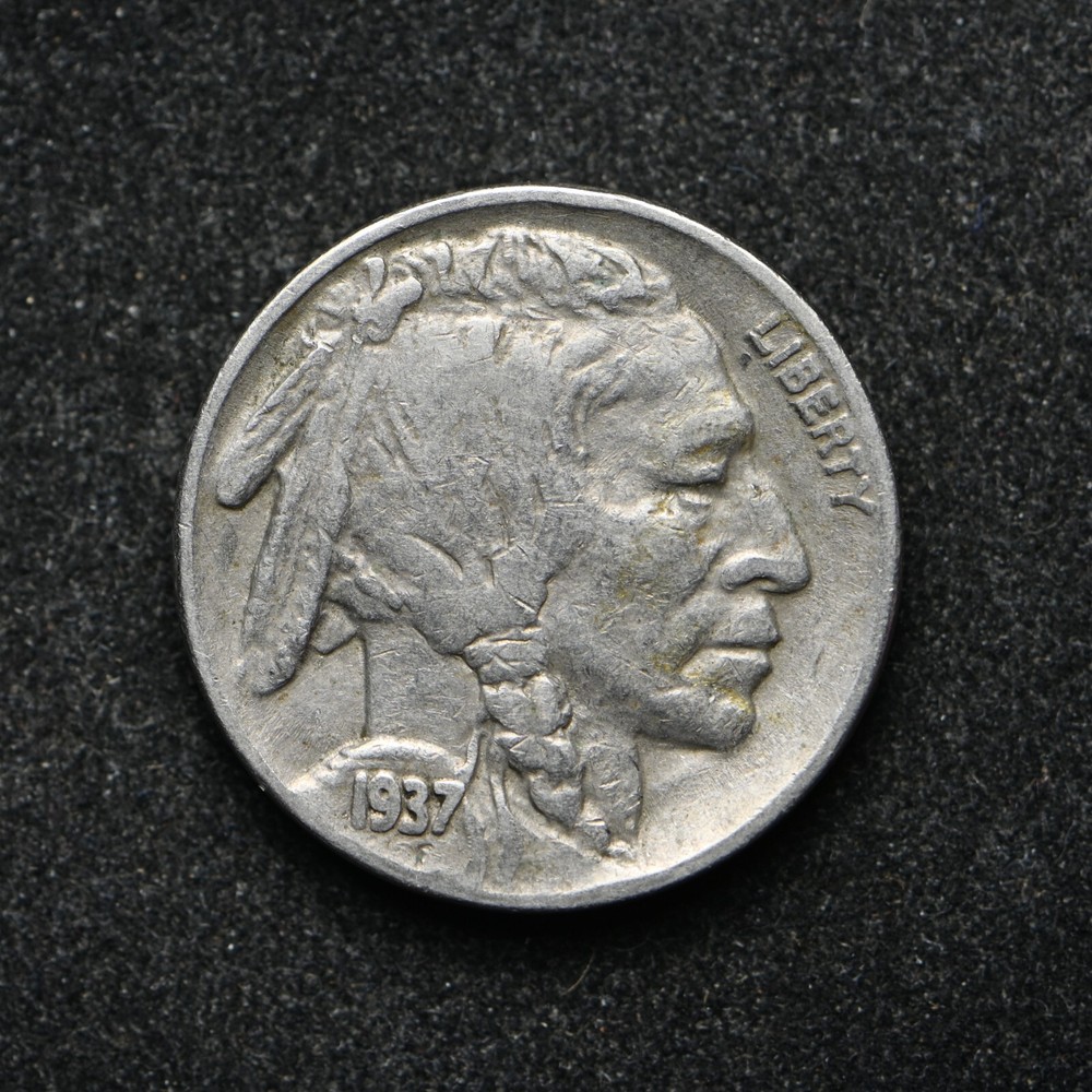 1937 Buffalo Nickel (bb17542)