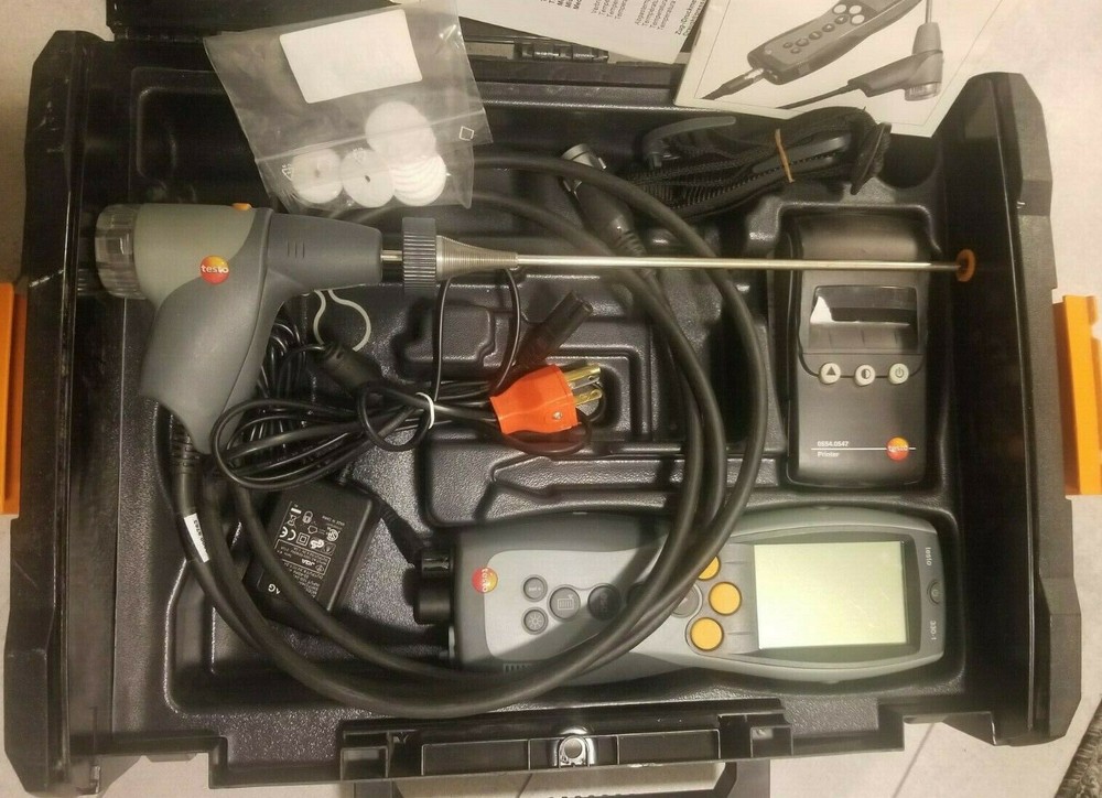 Testo Advanced Combustion Analyzer Model # 400563 330-1