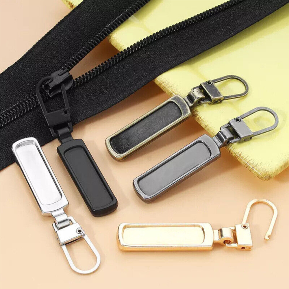 5x Zipper Fixer Repair Pull Tab Kit Replacement Slider Fix Puller Sewing Tool