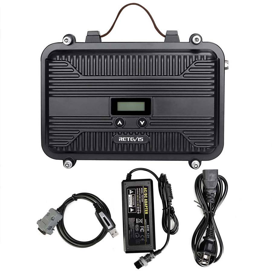 GMRS Repeater Retevis RT97S Portable 8CH Full Duplex Long Range Base Station